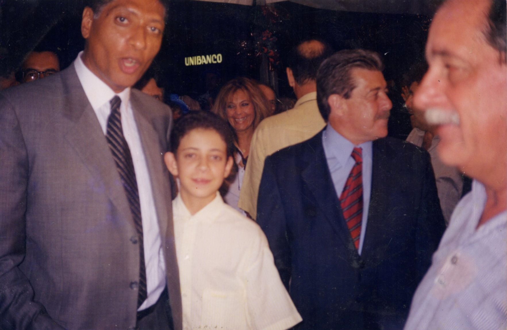 Com o prefeito Celso Pitta