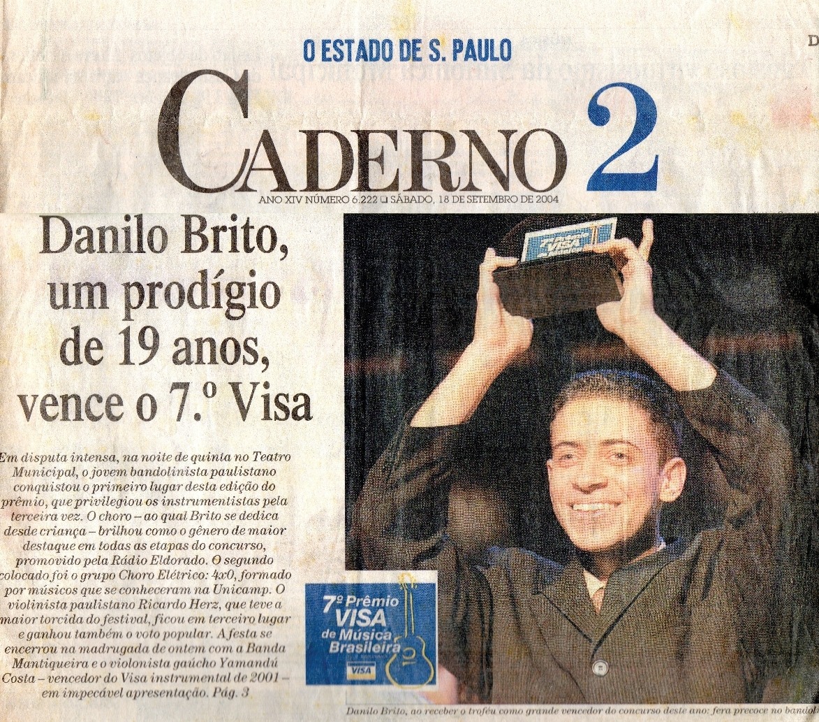 Danilo Brito, um prodígio de 19 anos, vence o 7o Visa